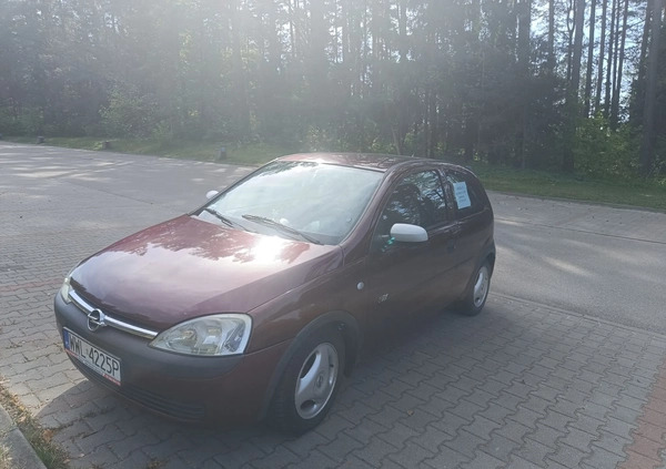 Opel Corsa cena 6200 przebieg: 285557, rok produkcji 2003 z Szczytno małe 137